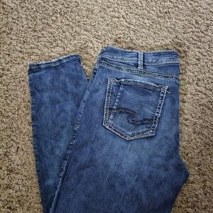 Silver jeans AVERY skinny 34 x 27 stretchy